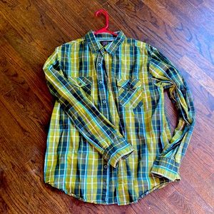 Royal blue mens button down